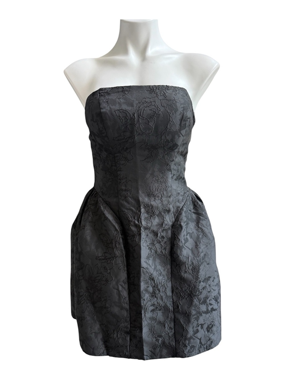 Monvelli Elegant Cocktail Dress Black Size 6 NWT